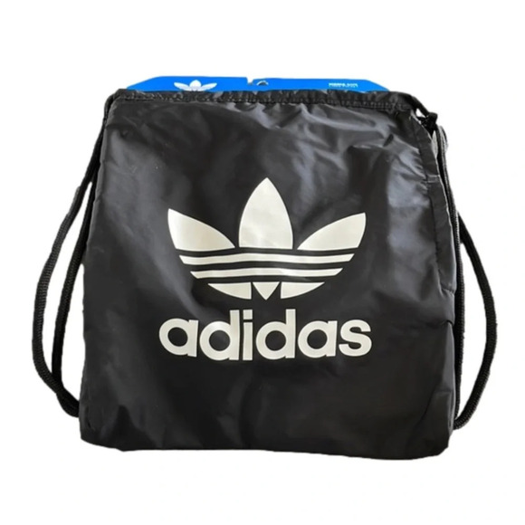 adidas Other - ADIDAS  UNISEX TREFOIL GYM SACKPACK BLACK GYM SPORT SACK BACKPACK ONE SIZE, NWT